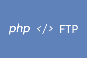 Use PHP to connect to FTP server